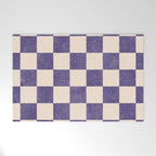 CHECKER - 001 - Lavender Welcome Mat Gallery Image 1
