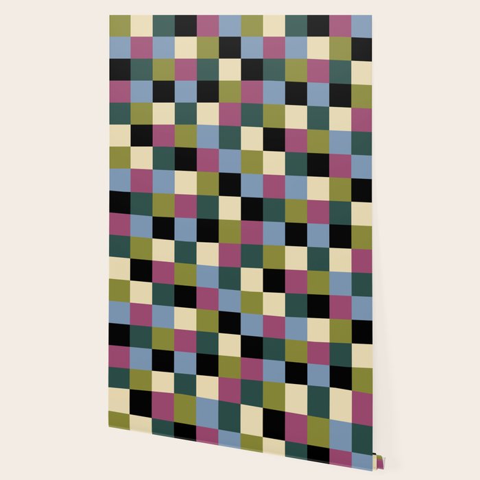 Bold Colorful Checks Pattern - Small I Wallpaper Gallery Image 2