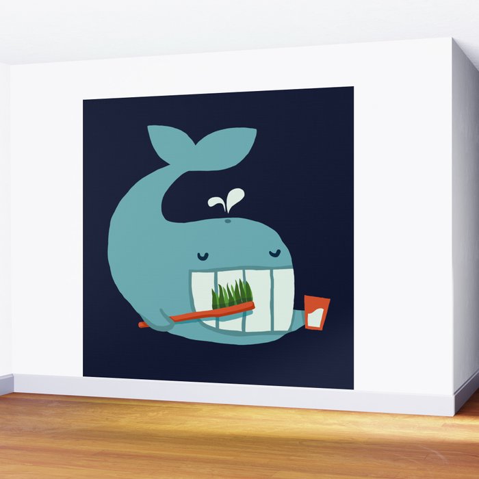 Brush Your Teeth Wall Mural Gallery Image 2