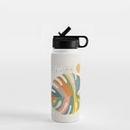 Cat and Plant 71 Water Bottle Gallery Image 1