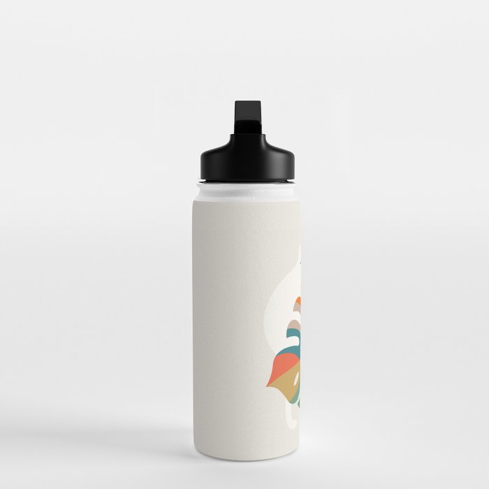 Cat and Plant 71 Water Bottle Gallery Image 3
