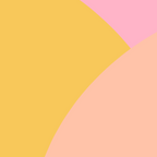 Soft Summer Pink and Mustard Minimalist Abstract Coffee Mug Gallery Image 2