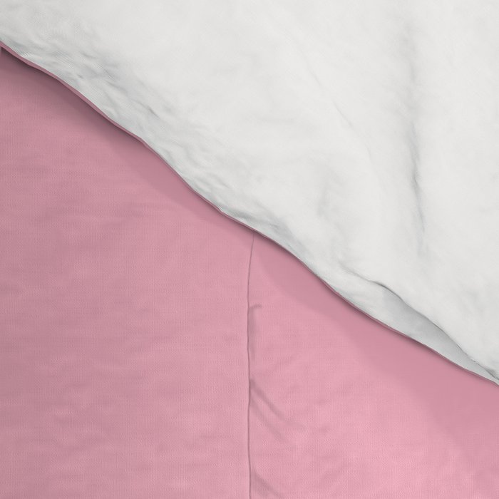 Soft Summer Pink and Mustard Minimalist Abstract Comforter Gallery Image 4