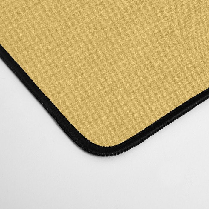 Soft Summer Pink and Mustard Minimalist Abstract Desk Mat Gallery Image 4