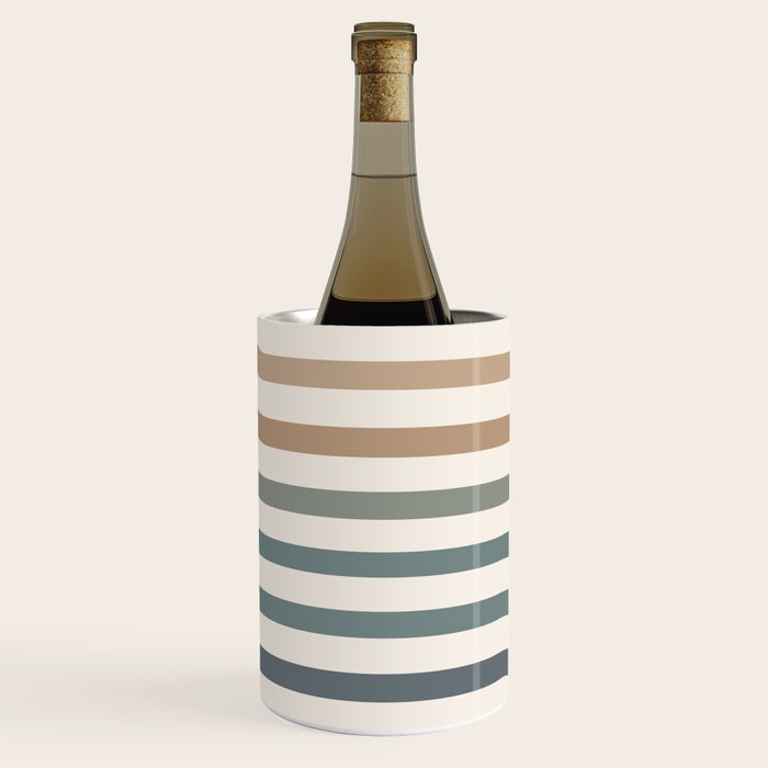 Bold Curvature Stripes II Wine Chiller Gallery Image 1