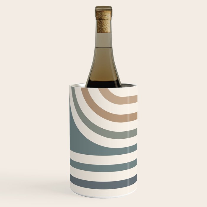 Bold Curvature Stripes II Wine Chiller Gallery Image 2