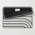 Bold Curvature Stripes II Laptop Sleeve Gallery Image 2