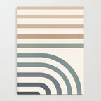 Bold Curvature Stripes II Notebook Gallery Image 4