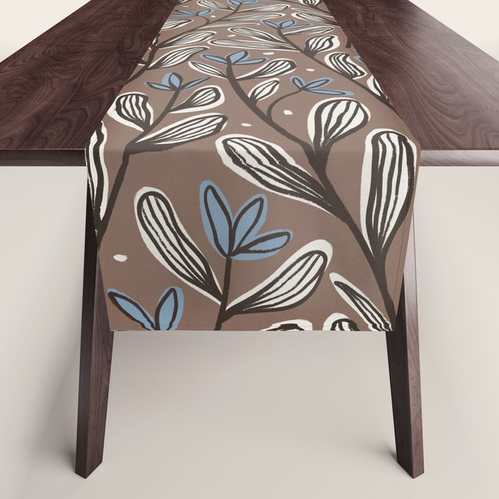 Autumn Florals #1 Table Runner Gallery Image 1