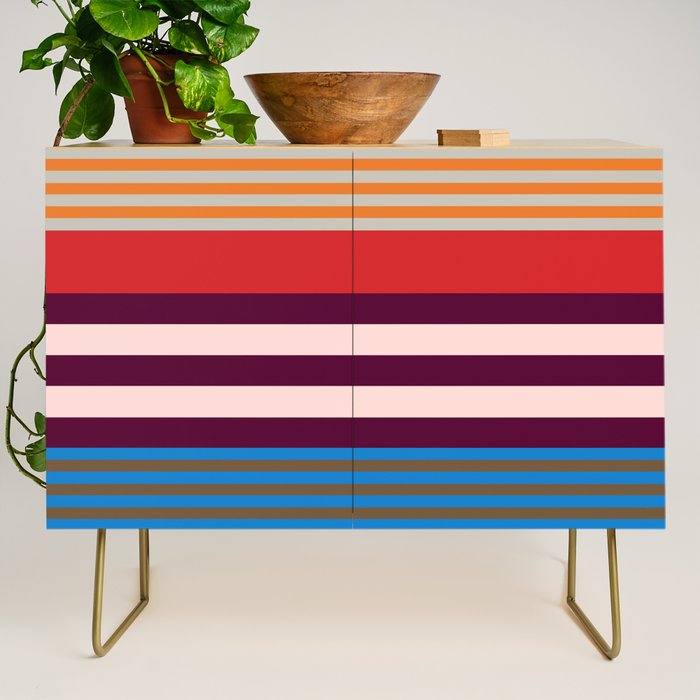 Stripe pattern 01 Credenza Gallery Image 1