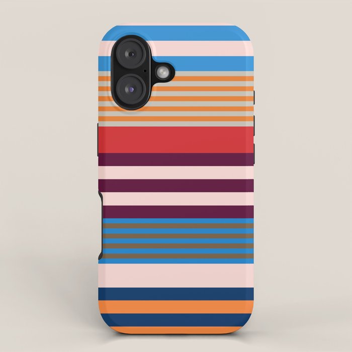 Stripe pattern 01 iPhone Case Gallery Image 1
