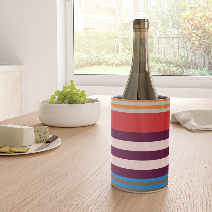 Stripe pattern 01 Wine Chiller Gallery Image 4