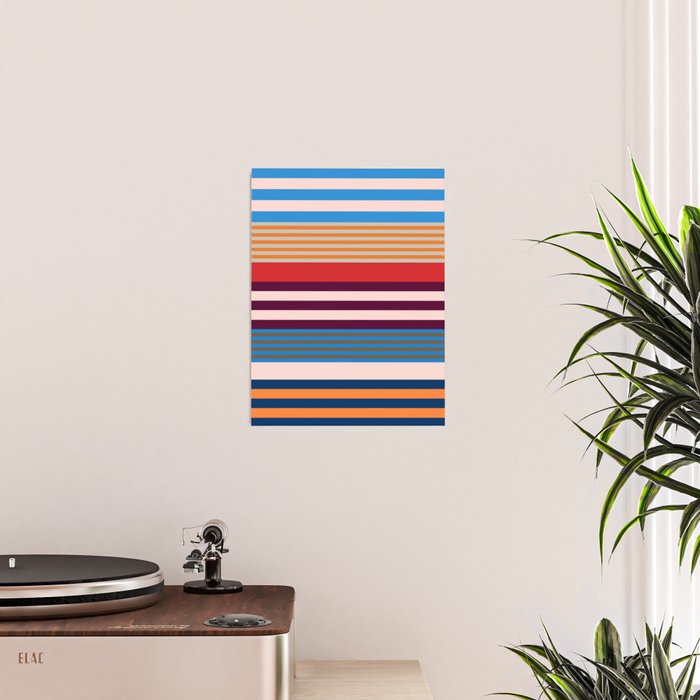 Stripe pattern 01 Poster Gallery Image 2