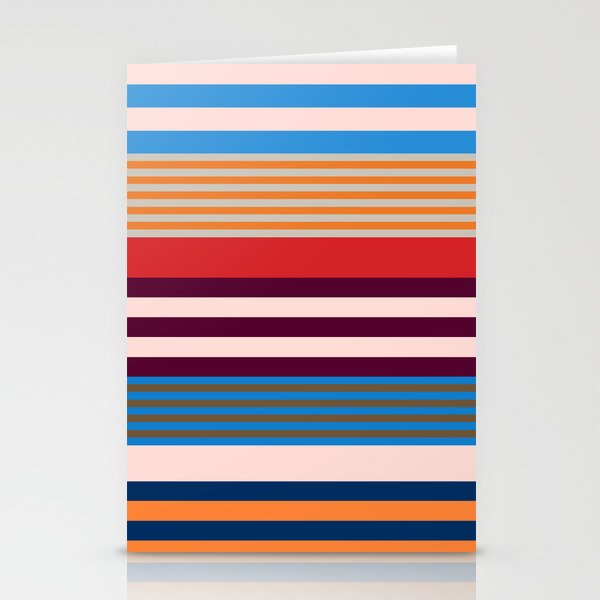 Stripe pattern 01 Stationery Card Gallery Image 2