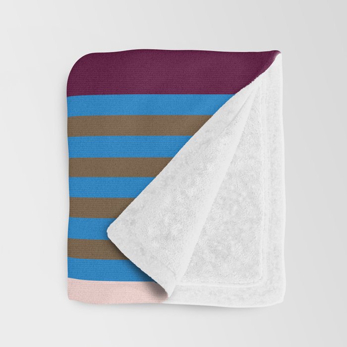 Stripe pattern 01 Throw Blanket Gallery Image 3