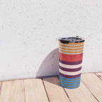 Stripe pattern 01 Travel Mug Gallery Image 4
