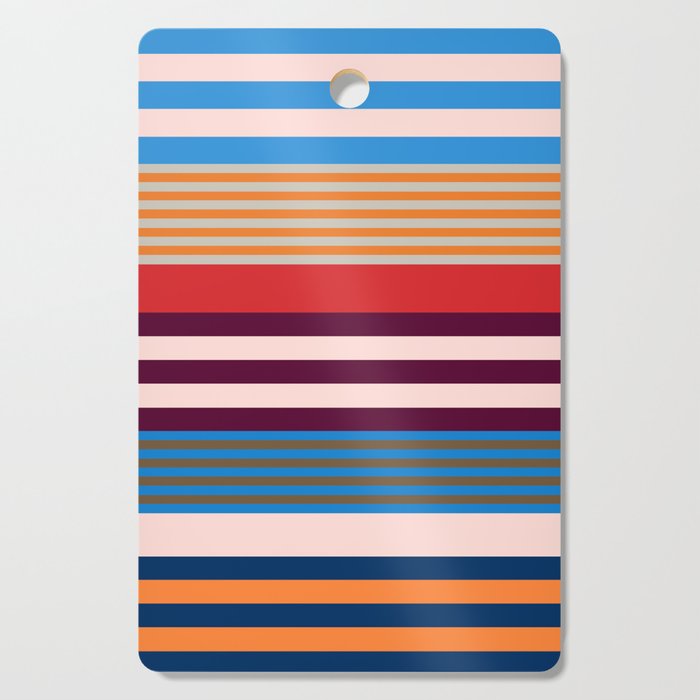 Stripe pattern 01 Cutting Board Gallery Image 1