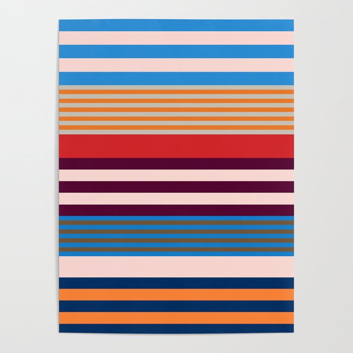 Stripe pattern 01 Poster Gallery Image 4