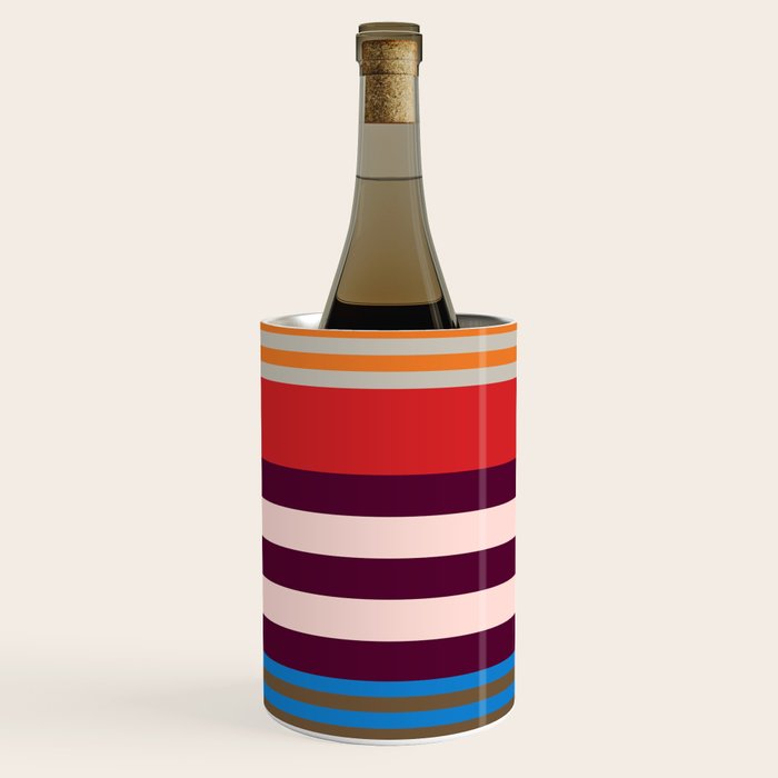 Stripe pattern 01 Wine Chiller Gallery Image 1