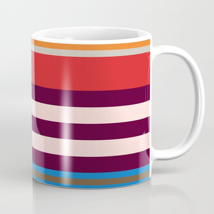 Stripe pattern 01 Coffee Mug Gallery Image 1