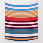 Stripe pattern 01 Wall Tapestry Gallery Image 4