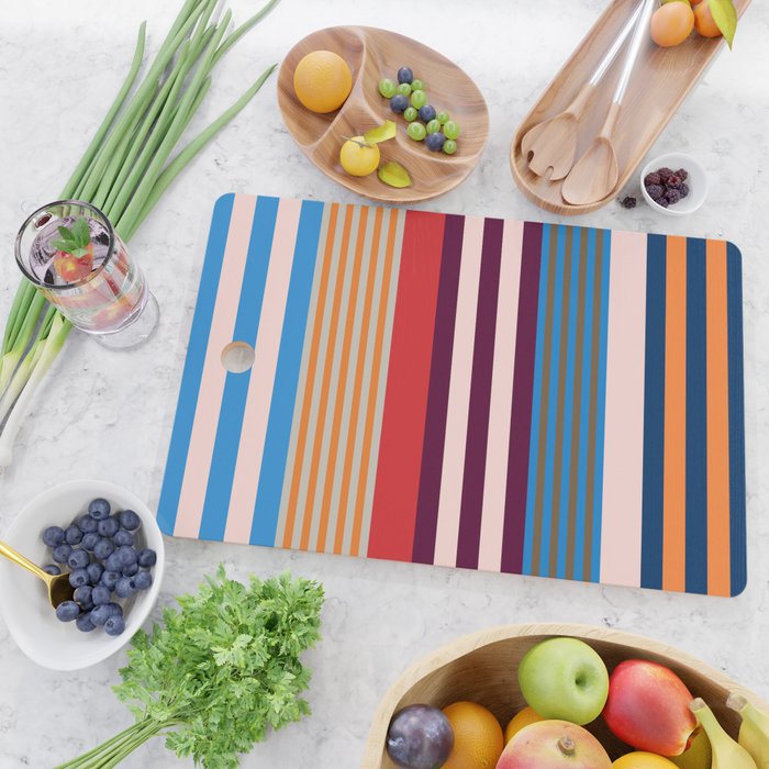 Stripe pattern 01 Cutting Board Gallery Image 2