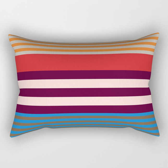 Stripe pattern 01 Rectangular Pillow Gallery Image 1