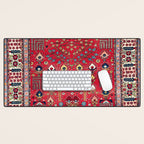 Bakhtiari Central Persian Garden Print Desk Mat Gallery Image 1