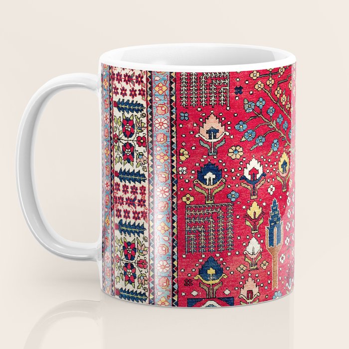 Bakhtiari Central Persian Garden Print Coffee Mug Gallery Image 3