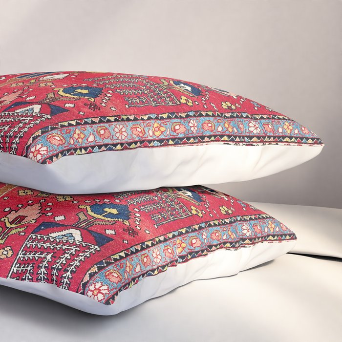 Bakhtiari Central Persian Garden Print Pillow Sham Gallery Image 3
