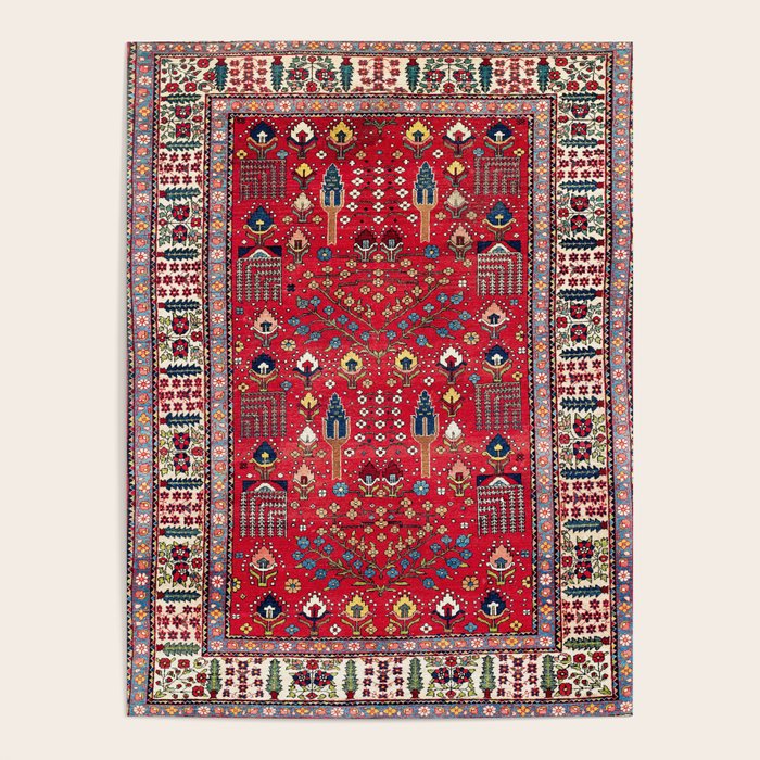 Bakhtiari Central Persian Garden Print Poster Gallery Image 4