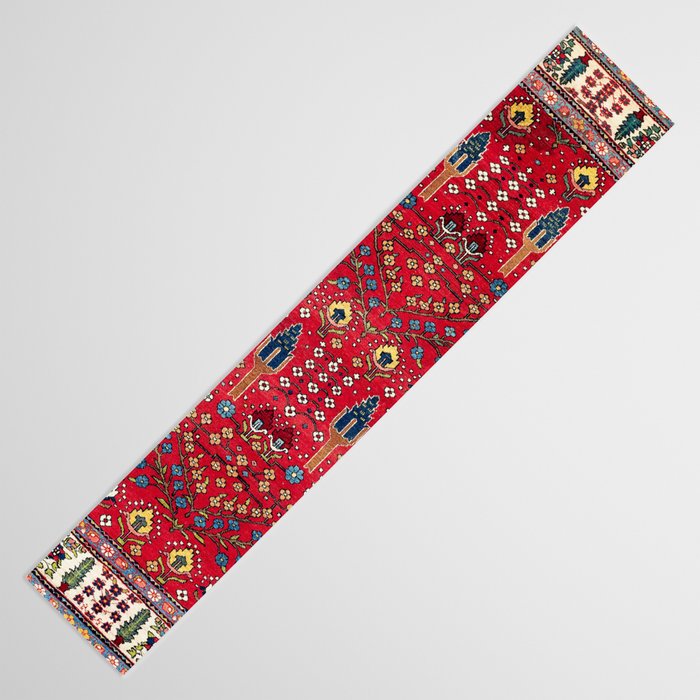 Bakhtiari Central Persian Garden Print Table Runner Gallery Image 3