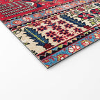 Bakhtiari Central Persian Garden Print Welcome Mat Gallery Image 2