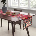 Bakhtiari Central Persian Garden Print Table Runner Gallery Image 2