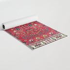 Bakhtiari Central Persian Garden Print Yoga Mat Gallery Image 2