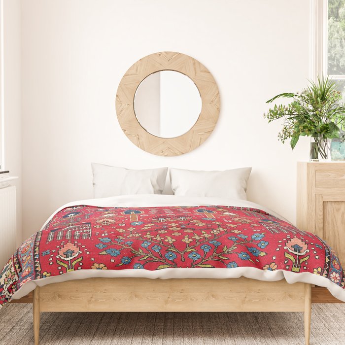 Bakhtiari Central Persian Garden Print Duvet Cover Gallery Image 3
