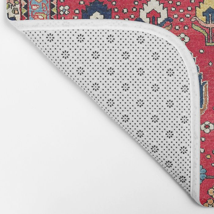 Bakhtiari Central Persian Garden Print Bath Mat Gallery Image 2