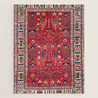 Bakhtiari Central Persian Garden Print Jigsaw Puzzle Gallery Image 1