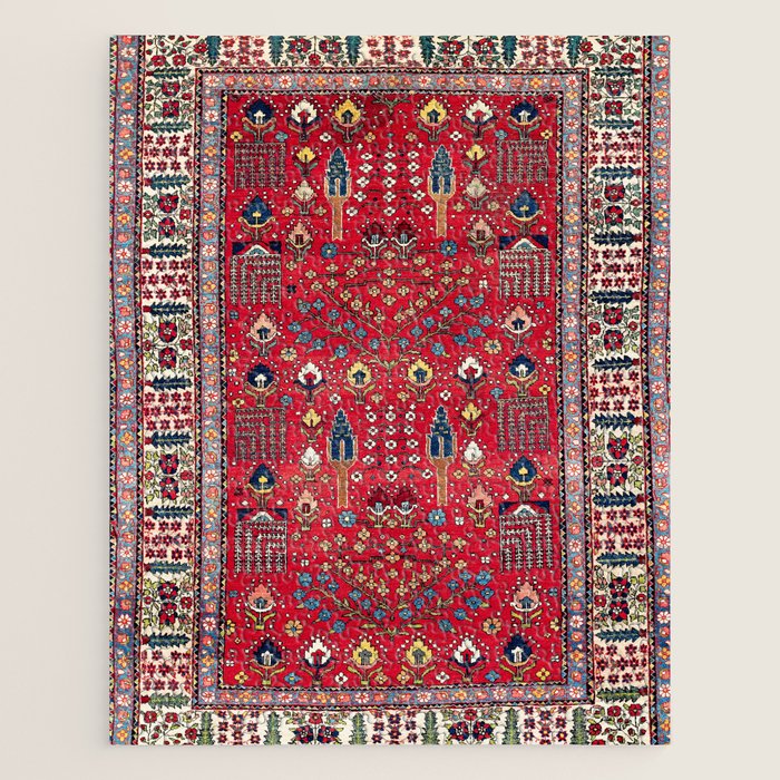 Bakhtiari Central Persian Garden Print Jigsaw Puzzle Gallery Image 1