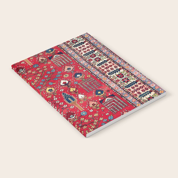 Bakhtiari Central Persian Garden Print Notebook Gallery Image 2