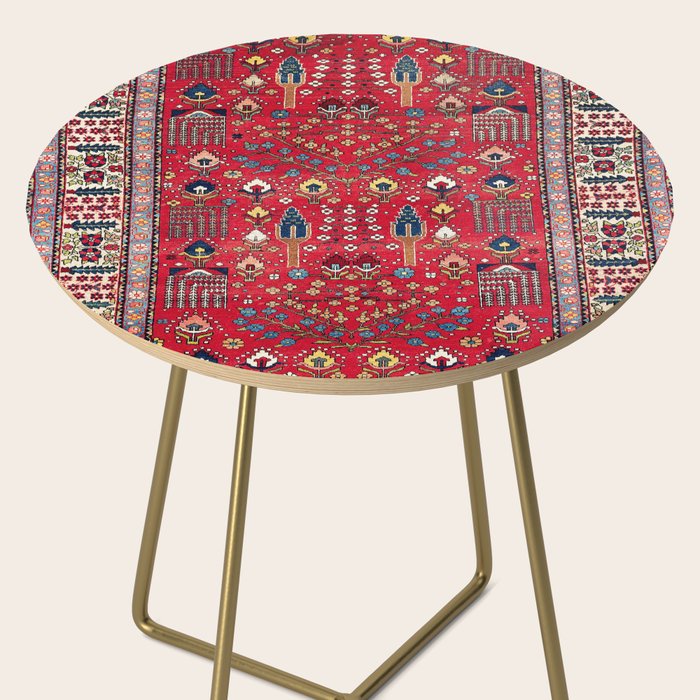 Bakhtiari Central Persian Garden Print Side Table Gallery Image 2