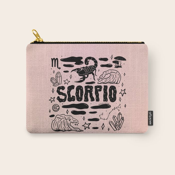 Celestial Scorpio Carry All Pouch Gallery Image 1