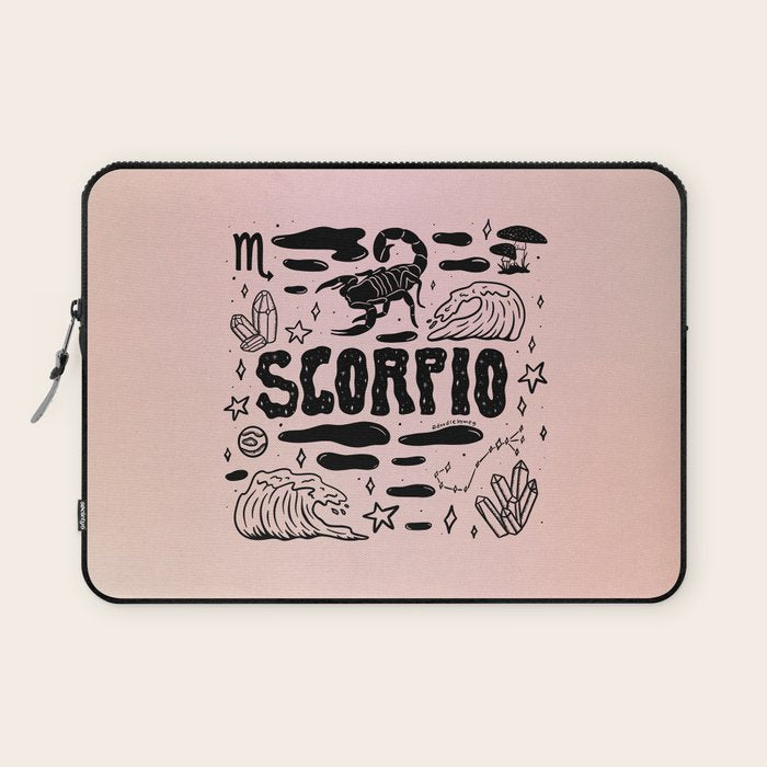 Celestial Scorpio Laptop Sleeve Gallery Image 1