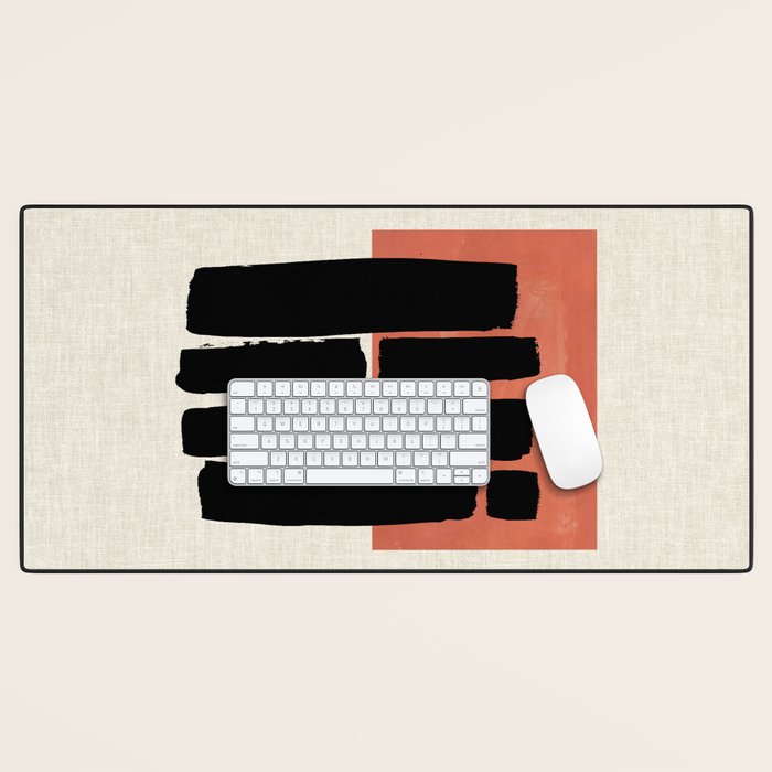 HARD RAIN FALLING Desk Mat Gallery Image 1