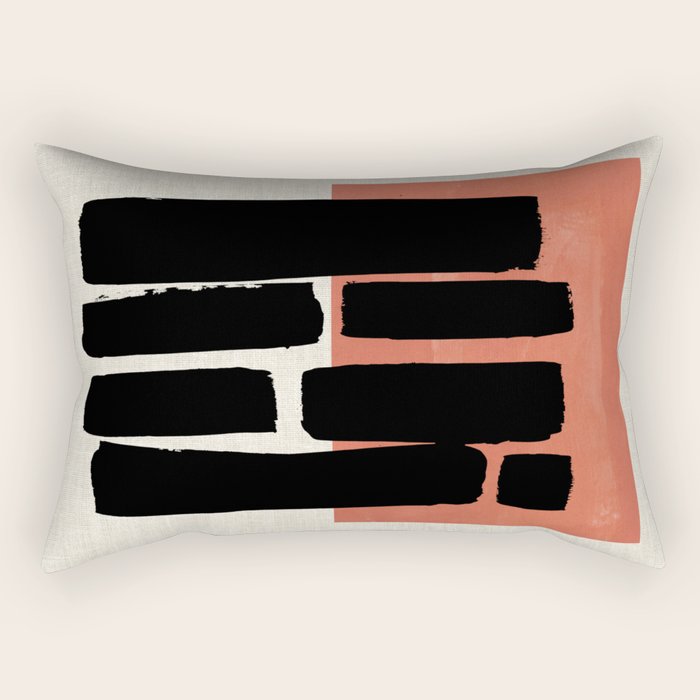 HARD RAIN FALLING Rectangular Pillow Gallery Image 1