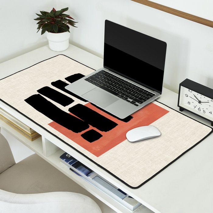 HARD RAIN FALLING Desk Mat Gallery Image 2