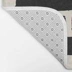 HARD RAIN FALLING Bath Mat Gallery Image 2