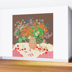Meadow flowers bouquet Wall Mural Gallery Image 2