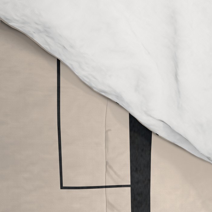 Abstract Line Movement 04 Comforter Gallery Image 4