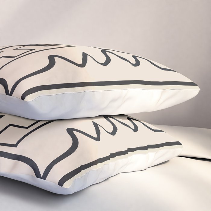 Abstract Line Movement 04 Pillow Sham Gallery Image 3